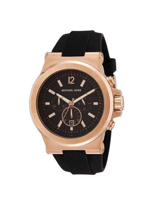 michael kors black dial chronograph watch for men - mk8184 - 15305561 - Very Small Image - 1