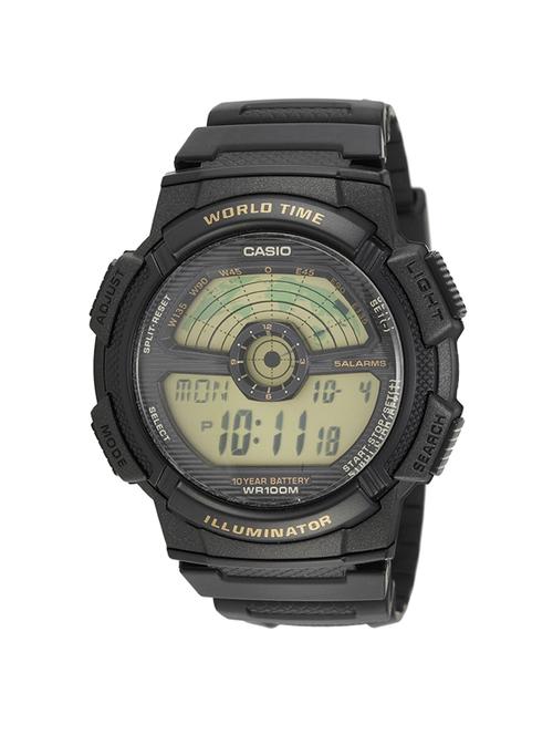 Casio Grey Dial Digital Watch For Men - D086 - 15305655 - Very Small Image - 1