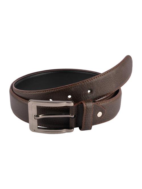 Brown Leather Belt - 15306095 - Very Small Image - 1