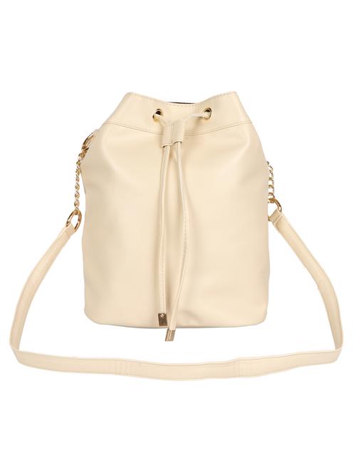cream leatherette sling bag - 15307584 - Very Small Image - 1