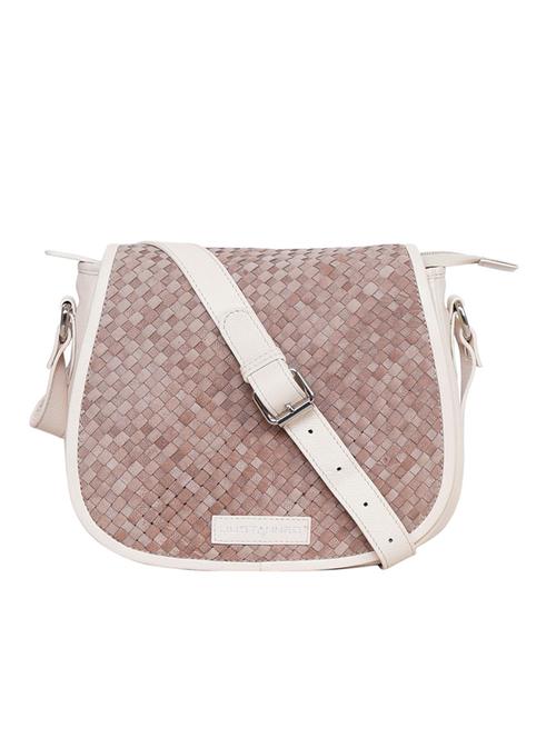 cream leather sling bag - 15314006 - Very Small Image - 1
