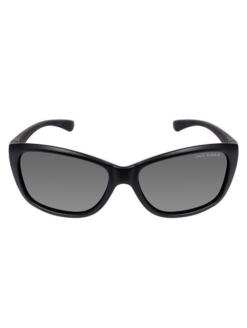 david blake black rectangular polarized & uv protected sunglass - 15324019 - Very Small Image - 1