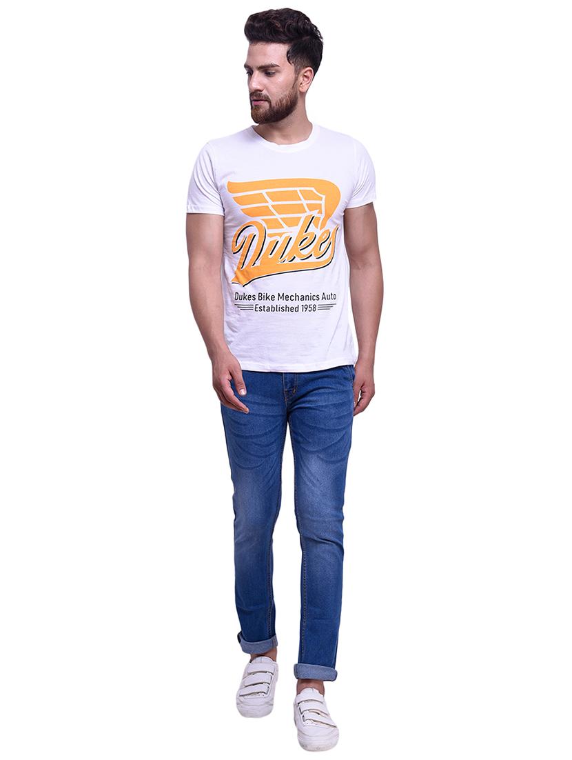 mens slim fit plain jeans - 15384258 - Standard Image - 3