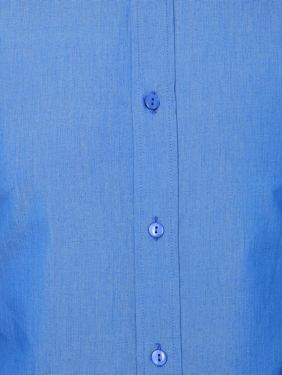 mens solid casual shirt - 15418119 - Zoom Image - 3