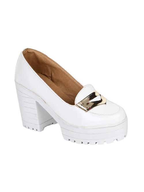 white platforms pumps - 15447727 - Very Small Image - 1