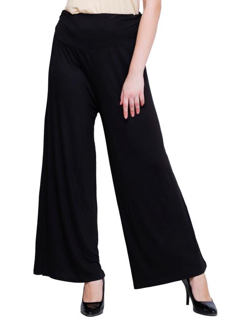 ruched detail straight palazzo - 15449271 - Standard Image - 0