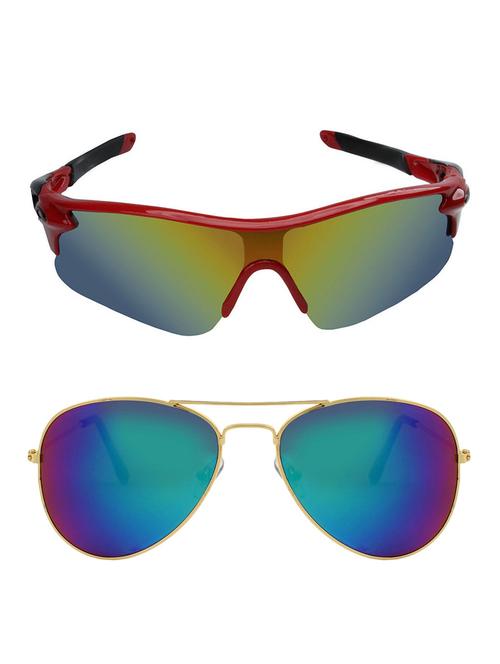 zyaden combo of 2 sunglasses- combo 2694 - 15457155 - Very Small Image - 1