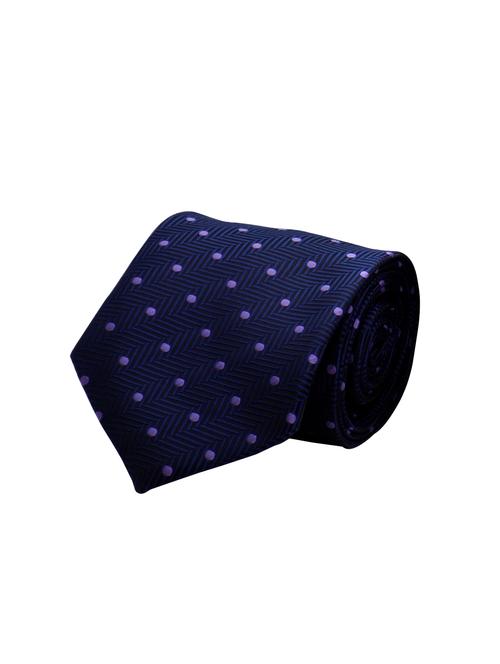 blue micro fiber tie - 15473757 - Very Small Image - 1
