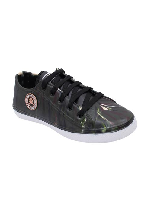green rubber lace up sneakers - 15495330 - Very Small Image - 1