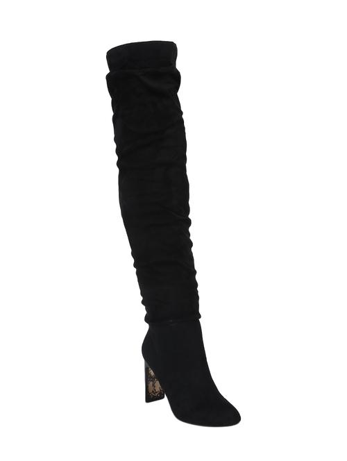 black knee length  boots - 15502428 - Very Small Image - 1