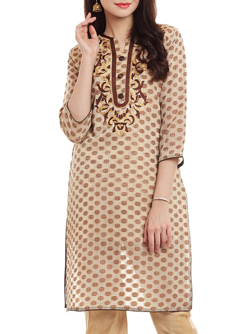 women's straight kurta - 15512163 - Zoom Image - 0