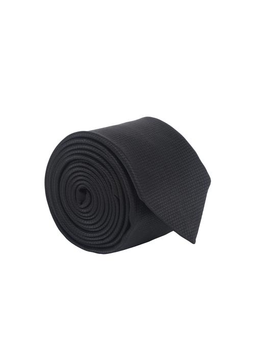 black polyester tie - 15535686 - Very Small Image - 1