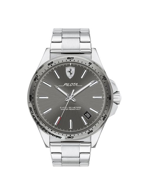 scuderia ferrari round dial analog watch-(0830526) - 15545505 - Very Small Image - 1