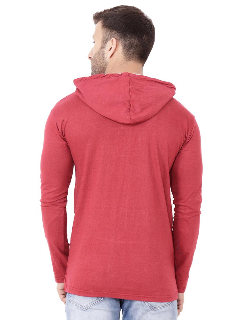 maroon cotton tshirt - 15651783 - Standard Image - 2