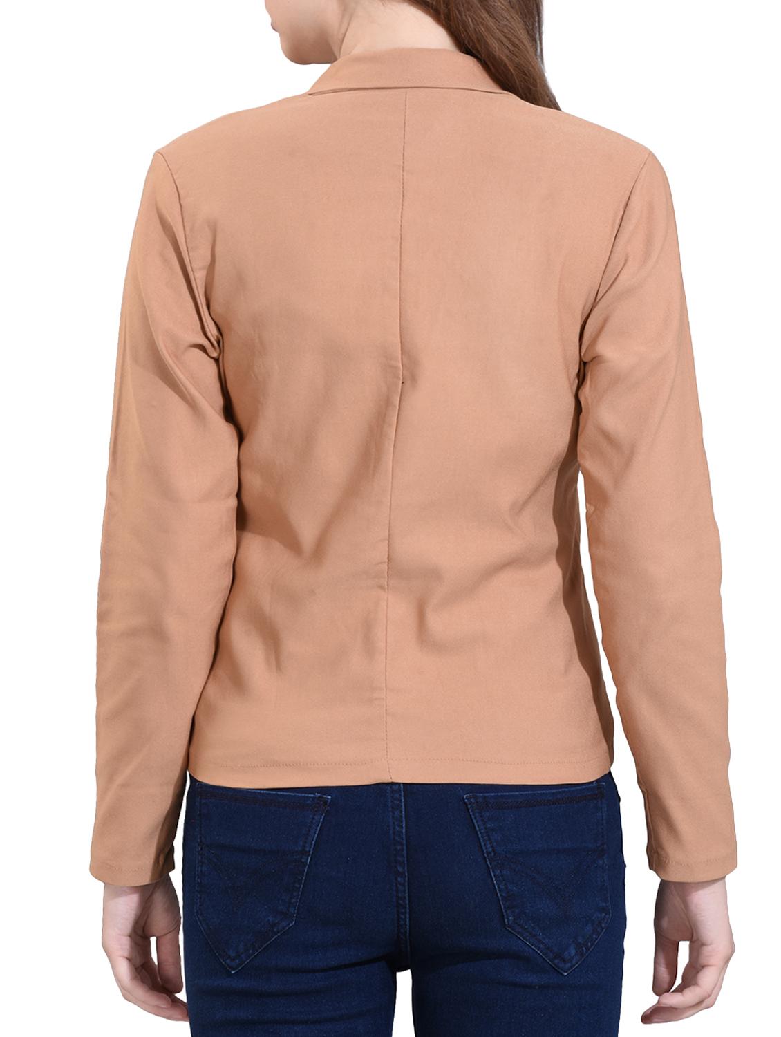 pocket detail solid blazer - 15657409 - Zoom Image - 2
