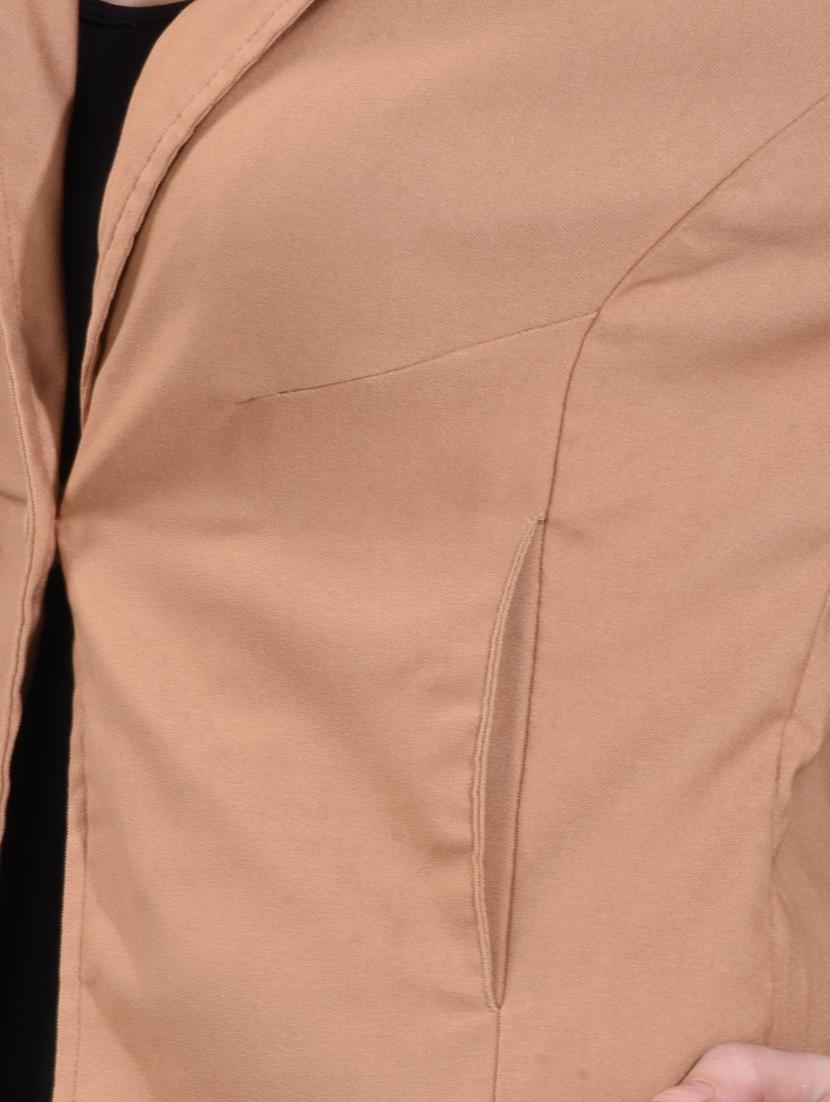 pocket detail solid blazer - 15657409 - Standard Image - 3