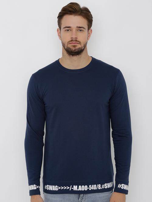 navy blue cotton sweatshirt - 15658694 - Very Small Image - 1
