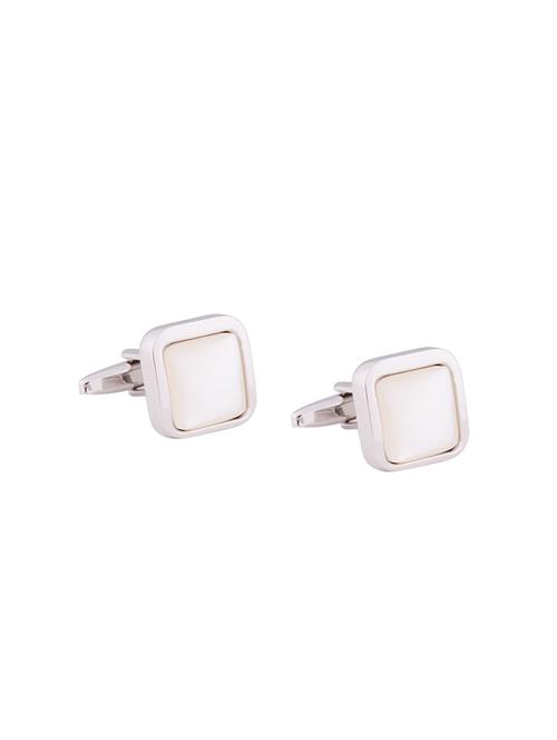 silver metal cufflink - 15659806 - Very Small Image - 1
