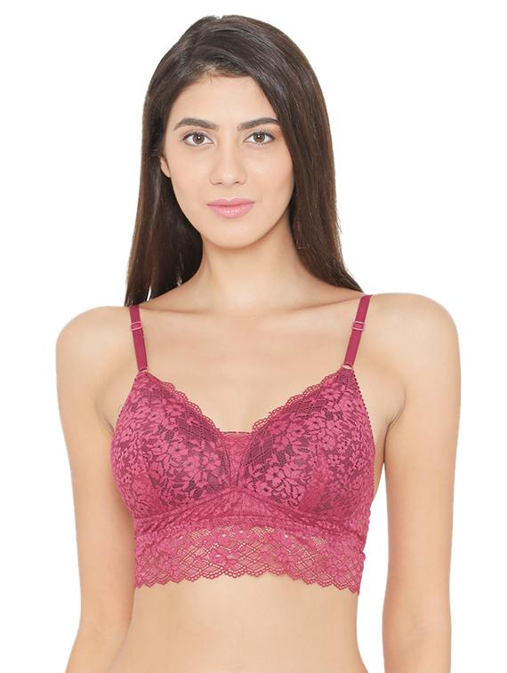 detachable laced bralette