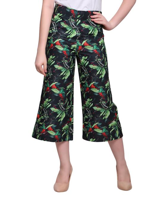 botanical print crop pants - 15693593 -  Standard Image - 0