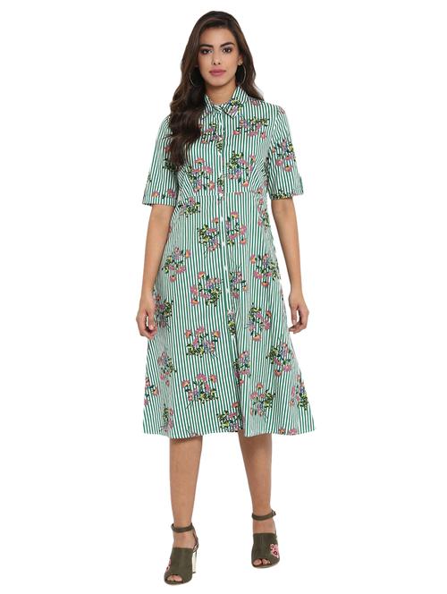 women's  floral dress - 15706655 - Very Small Image - 1