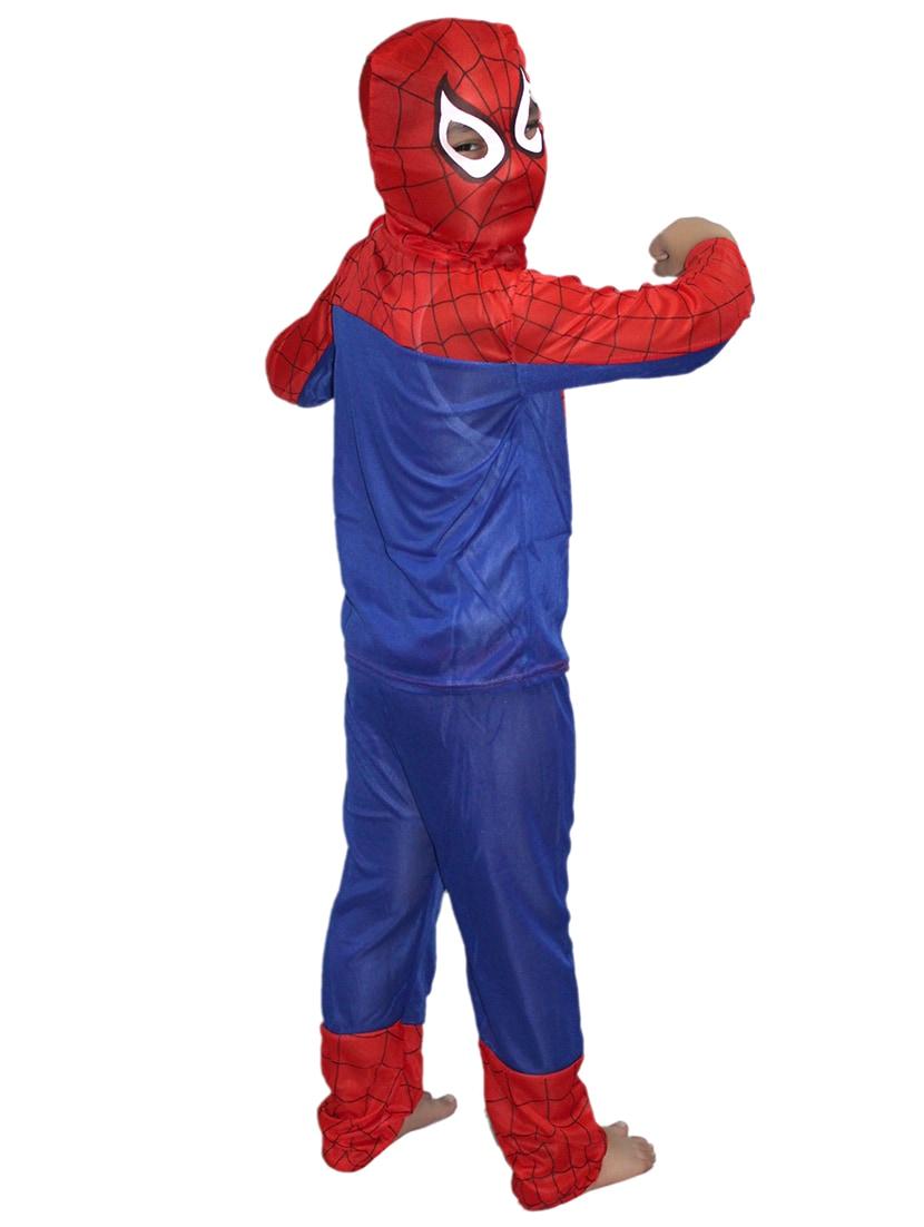 red polyester spiderman costume - 15756106 - Zoom Image - 2
