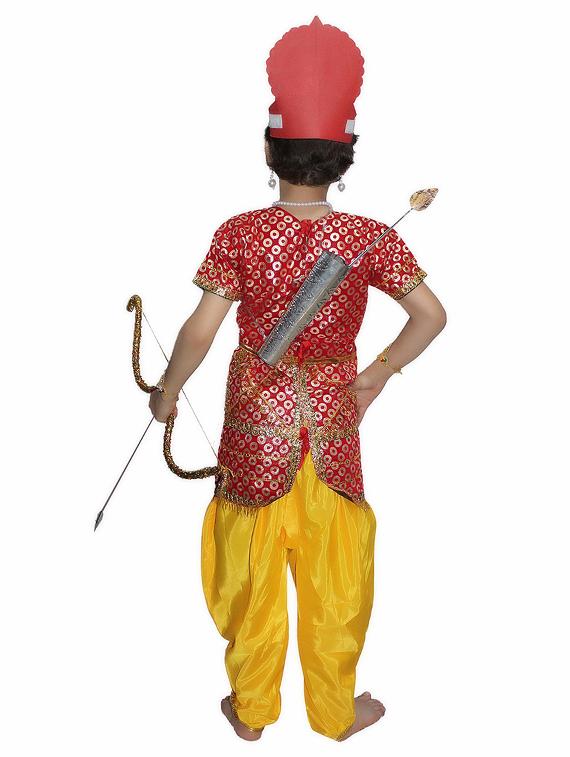 multi colored polyester krishna costume - 15756204 - Zoom Image - 2