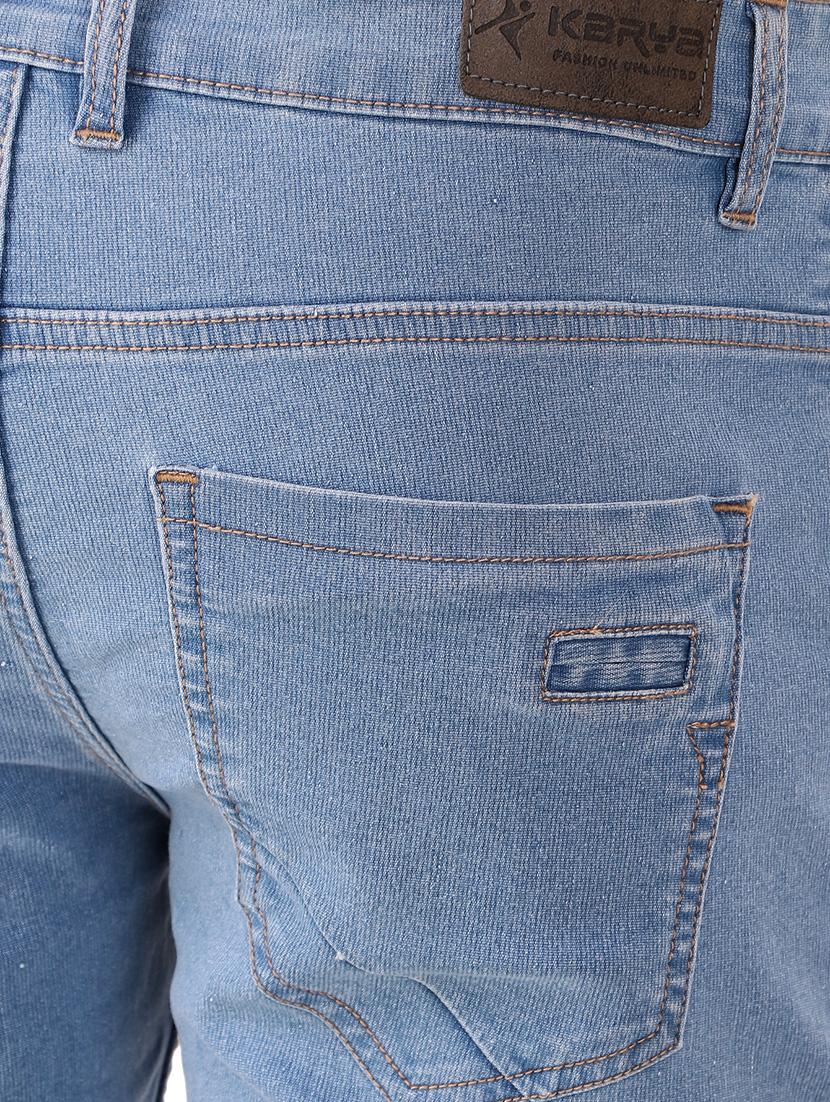 mens slim fit plain jeans - 15791831 - Standard Image - 4
