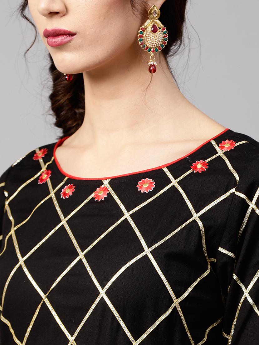 women's flared kurta - 15814657 - Standard Image - 3