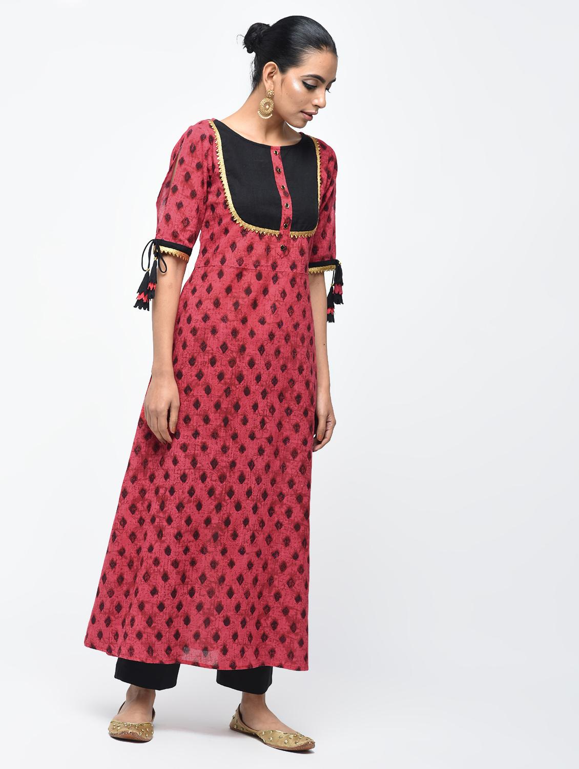 women's a-line kurta - 15858449 -  Standard Image - 1