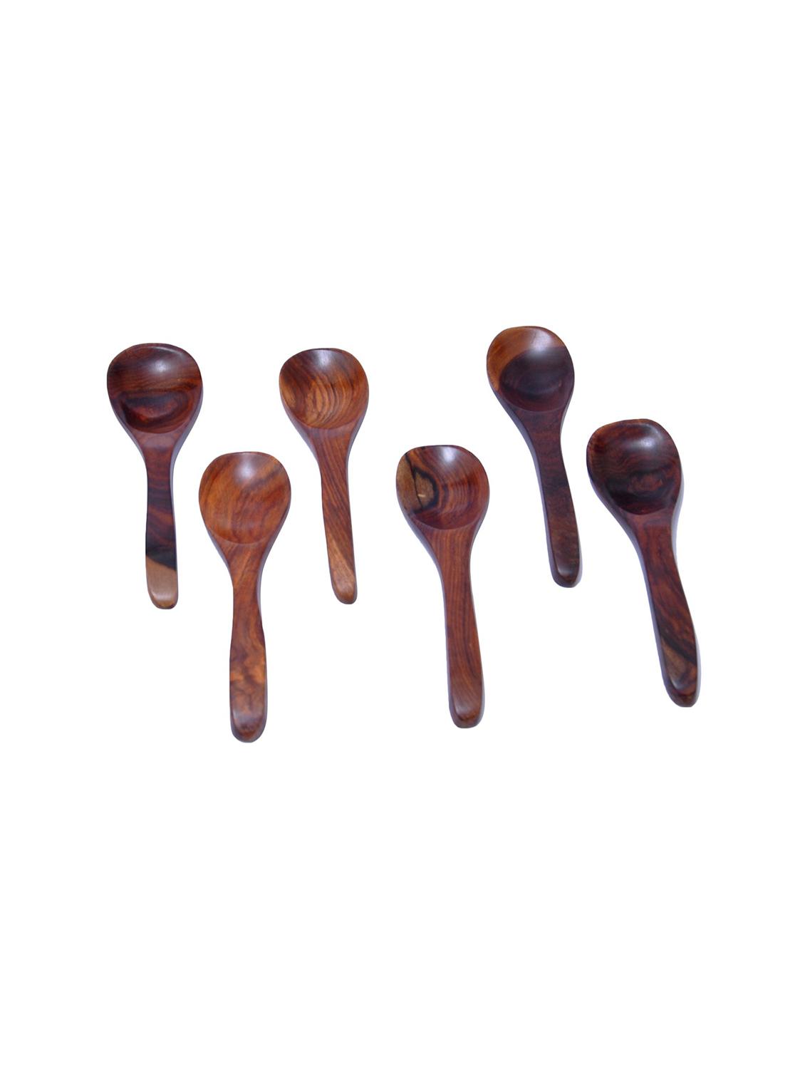 desi karigar set of 6 soup spoons with holder - 15919848 - Standard Image - 2