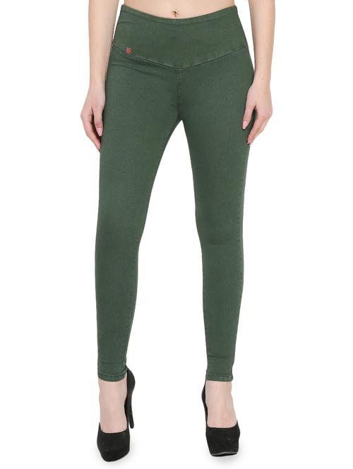 high rise ankle length jegging - 15958520 - Very Small Image - 1