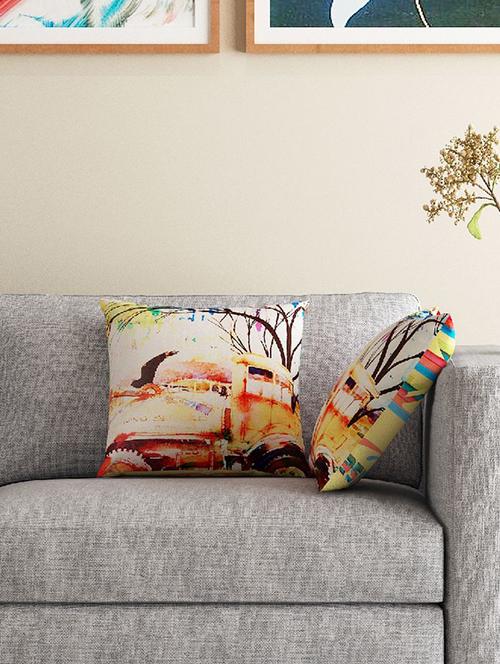 set of 2 16" x 16" square cushion covers - 16007244 -  Standard Image - 0