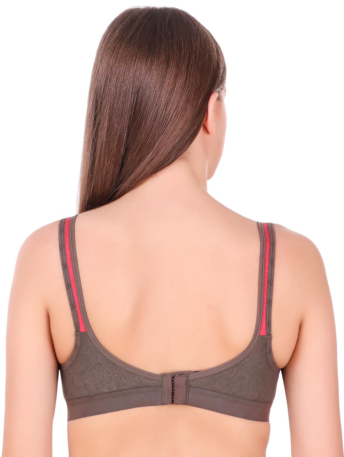 color block sports bra - 16063161 - Zoom Image - 2
