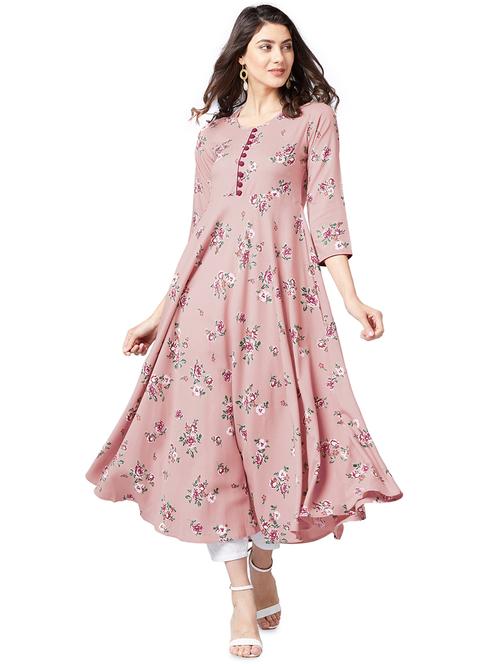 women's flared kurta - 16138840 - Standard Image - 0