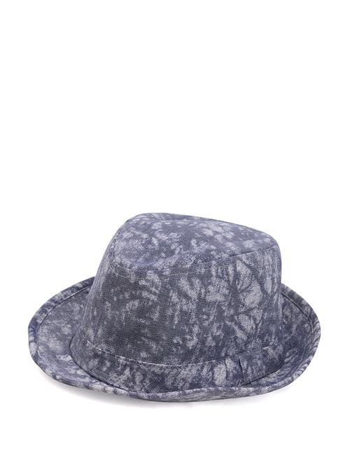 grey printed summer hat - 16325 - Very Small Image - 1