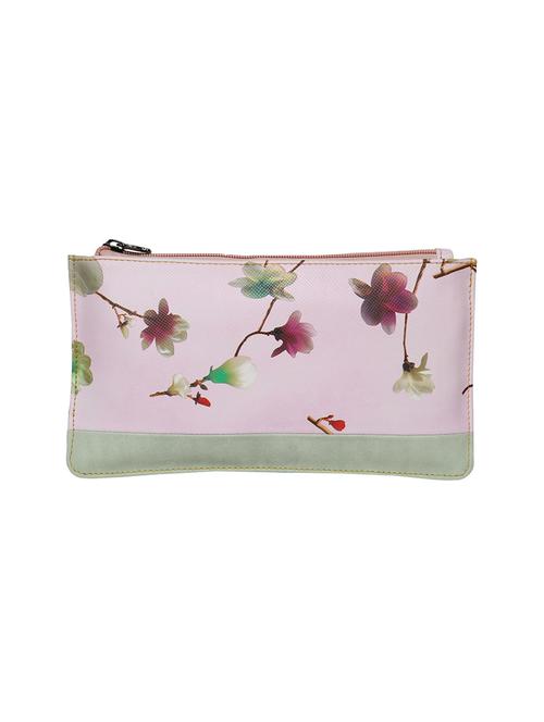 pink leatherette (pu) regular clutch - 16347293 - Very Small Image - 1