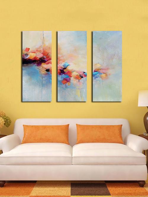 framed canvas painting set of 3 - 16402108 - Very Small Image - 1