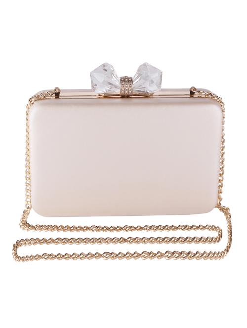 white metal regular clutch - 16450144 - Very Small Image - 1