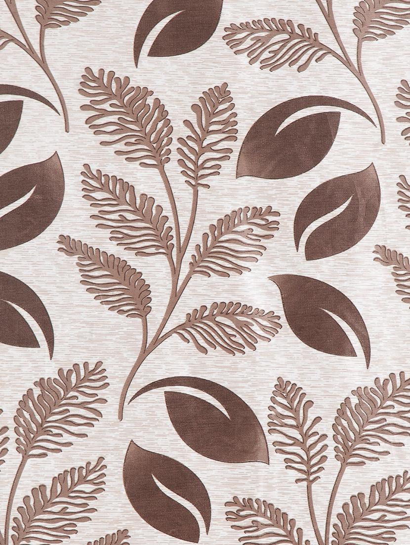 fancy polyester pack of 2 long door curtains - 16489859 - Standard Image - 3