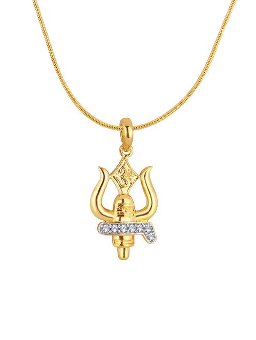 gold brass pendant - 16552443 - Very Small Image - 1