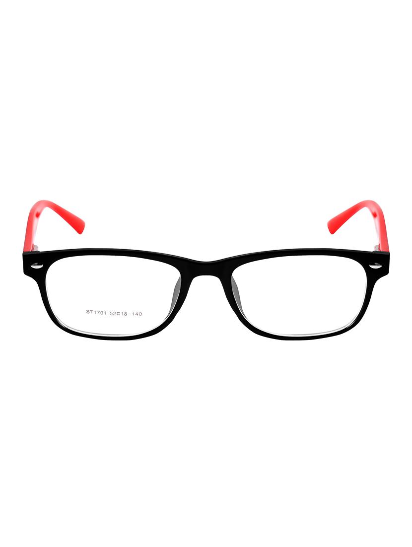 redex unisex black color full rim eye frame - 16562053 -  Zoom Image - 0