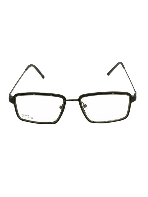 redex unisex full rim black color eye frame - 16562057 - Standard Image - 0