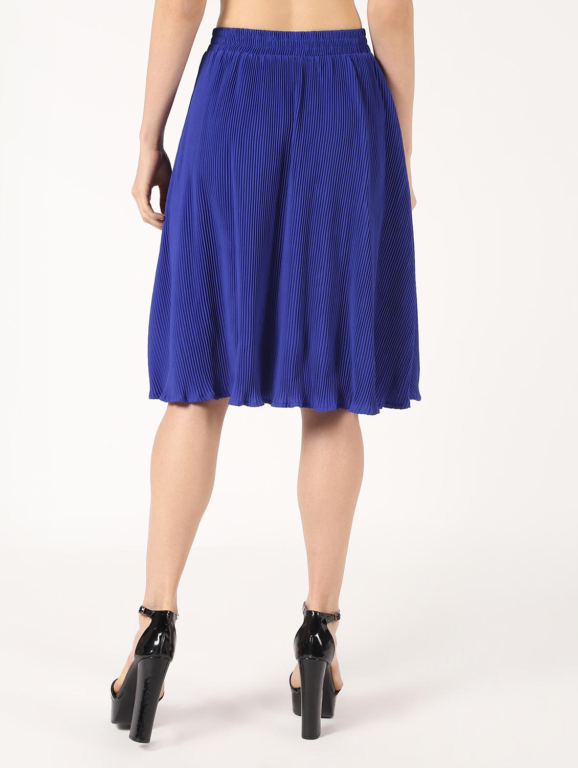 high rise pleated skirt - 16579503 - Standard Image - 3
