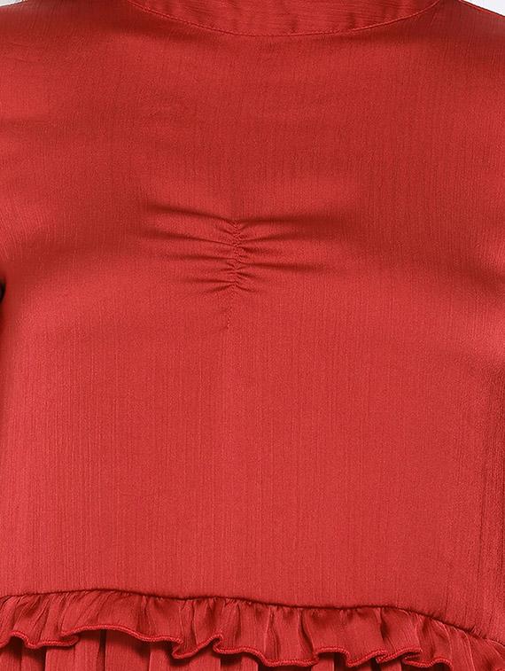 women's solid dress - 16673894 - Zoom Image - 4