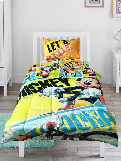  mickey mouse lets ride comforter - 16684017 - Very Small Image - 1