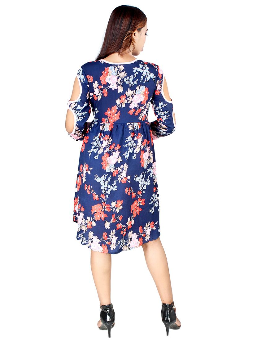 women's shift floral dress - 16708922 - Standard Image - 2