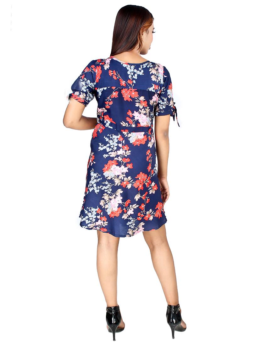 women's shift floral dress - 16708931 - Standard Image - 2