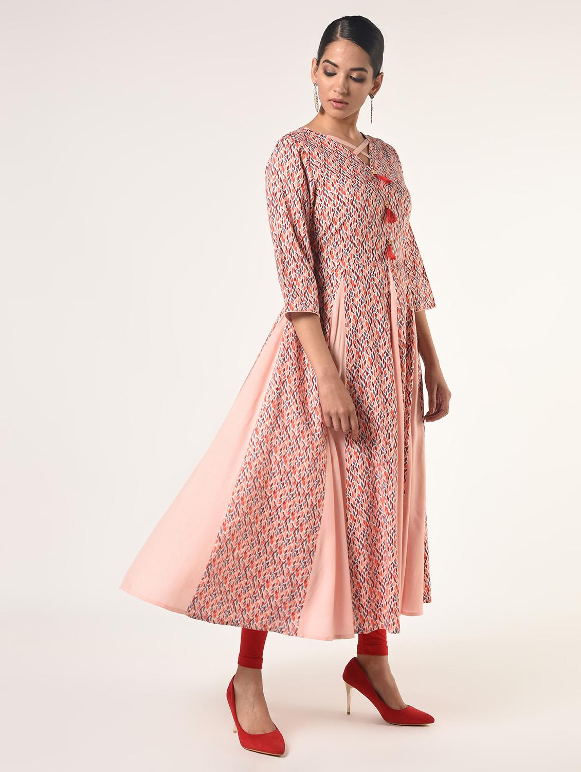 women's flared kurta