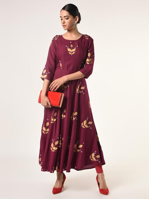 women's flared kurta - 16737447 - Standard Image - 0